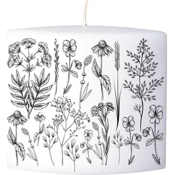 Svíčka Elipsa 120x55x95 mm Botanical Garden, svíčka