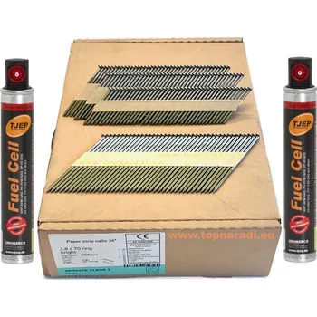 Hřebík 2,8x80 konvex hřebíky s plynem (2000ks+2plyny)