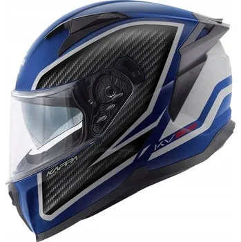 Helma na motorku Integrální helma Kappa KV52 Kronos Černá Modrá S 56 ECE 22R06