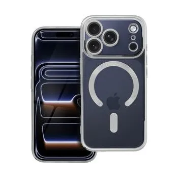 Pouzdro na mobilní telefon Kryt ELECTRO MAG COVER kompatibilní s MagSafe pro IPHONE 17 Pro stříbrný - OEM + zdarma možnost vyzkoušet a vrátit zboží do 30 dní