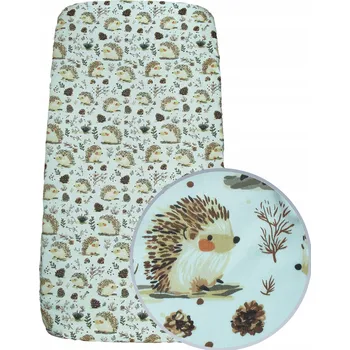 Prostěradlo PROSTĚRADLO 90x200 cm S GUMOU DO POSTELE BAVLNA Kerstin