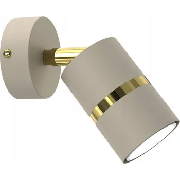 Nástěnné svítidlo STROPNÍ SVÍTIDLO NÁSTĚNNÉ SVÍTIDLO NA ZEĎ S NASTAVENÍM SPOT GU10 LED KAŠMÍR ZLATÁ