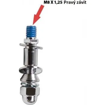 Zrcátko pro motocykl HSM Adaptér na zrcátko Harley-Davidson, chrom, M8 pravý