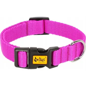 Obojek pro psa Materiálový obojek pro psa Dingo 2,5 x 55 cm, velikost L, růžový
