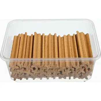 Pamlsek pro psa Tobby Dentální Kříž Vláknina - 1,5kg (S/M)