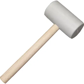 Palice Gumová palice 1 kg (bílá)