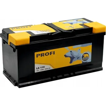 Autobaterie Akumulátor BAREN Profi 12V 110Ah 950A L6 P+