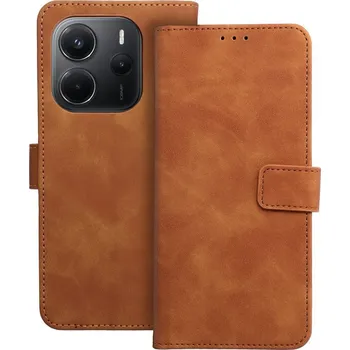 Pouzdro na mobilní telefon Smart Case Pouzdro Smart Tender pro Xiaomi RedMi NOTE 14 4G hnědé