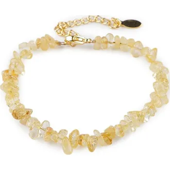 Náramek Náramek ze zlomků minerálů - 2 topaz