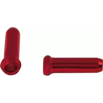 Komponent pro jízdní kolo koncovka lanka FORCE Al, červená elox