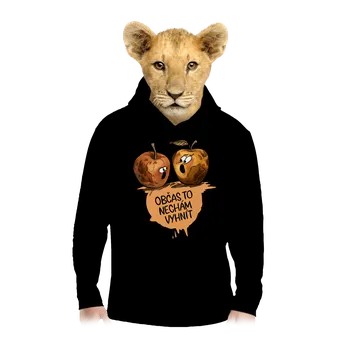 Chlapecká mikina Bastard Občas to nechám vyhnít dětská mikina klokanka Black