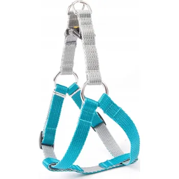 Postroj pro psa Postroj pro psa Dingo Fred Twilight Silver 40 cm/1,0 cm, modrošedý