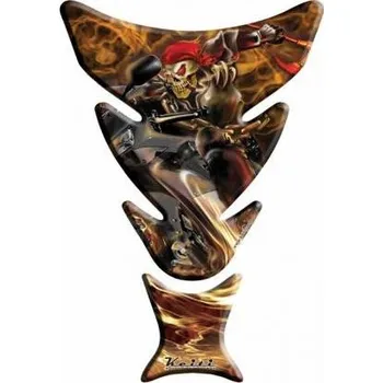 HSM Keiti Tankpad Colour, Ghostrider, KT7100 na motorku