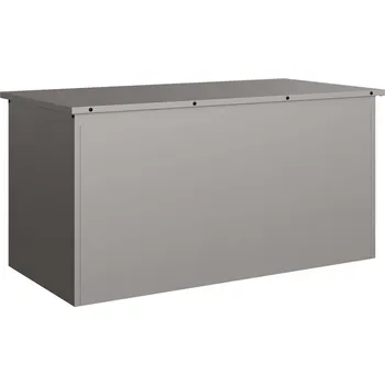 Zahradní úložný box vidaXL Venkovní úložná krabice Rezavá 100 x 50,5 x 50 cm Ocel [874566]