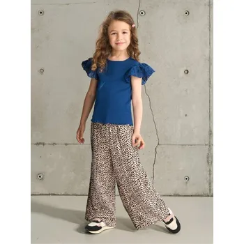 Dívčí kalhoty Sinsay - Kalhoty z viskózy - vícebarevná - YJ986-MLC - YJ986-MLC-104