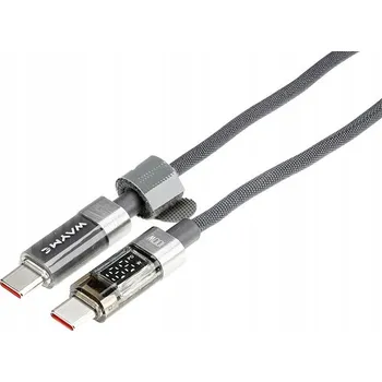 Datový kabel Kabel Carmotion USB - USB typ C 1 m šedý