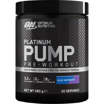 Anabolizér Optimum Nutrition Platinum Pump 380g NO booster (Předtréninkový stimulant)