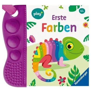 První čtění Ravensburger Play+ flip&pop: Erste Farben (Mein allererstes Beißbuch) - Dynamo Limited