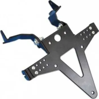 Autodíl HSM Držák SPZ APRILIA RS125 06-12, nastavitelný, černý, s držákem odrazky