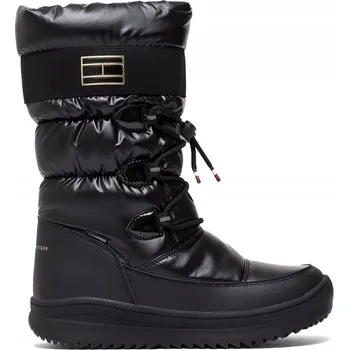 Dámská zimní obuv Dámské sněhule Tommy Hilfiger černé T3A6-34053-BLACK vel. 36
