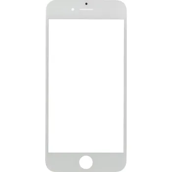 Náhradní díl pro mobilní telefon Přední dotykové sklo, včetně OCA lepidla, POL filmu, rámečků pro přední fotoaparát, proximity sensor a mřížky pro sluchátko pro iPhone SE (2016) - bílé