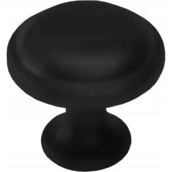 Nábytkové kování Nábytková úchytka IKAR, A-1014, černá matná