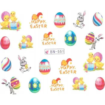 Vodolepka na nehty Velikonoce #1