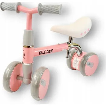 Jízdní kolo Kolo odrážedlo regulace řídítek široká kola ELI růžová