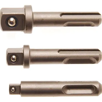 Klíč Adaptéry SDS plus pro nástavce 1/4", 3/8", 1/2", sada 3 díly – BGS 8214