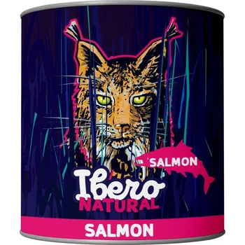 Krmivo pro psa Ibero Natural Cat Salmon - 12x200g