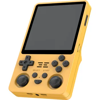 Herní konzole Retro handheld konzole Powkiddy RGB20SX Wifi oranžová