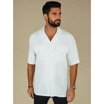 Pánská košile Pánská košile s krátkým rukávem KX1084 Barva: Bílá, Velikost: M
