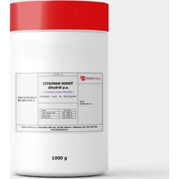 Hexachem Citronan sodný dihydrát p.a. 1000 g