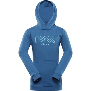 Chlapecká mikina Dětská mikina NAX COLEFO vallarta blue - 128-134