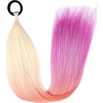 Karnevalová paruka FunCo Copánek s gumičkou Unicorn Dream 60 cm