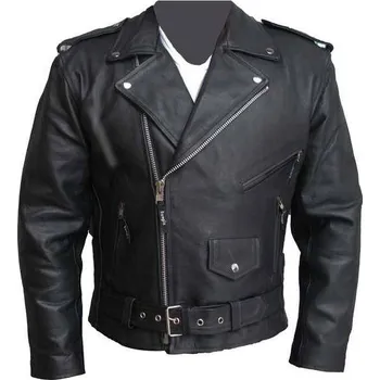 Moto bunda Kožený Křivák Pánský - Moto Bunda velikost 4XL