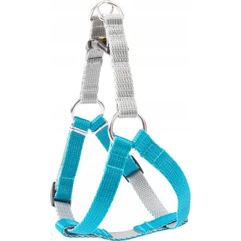 Postroj pro psa Postroj pro psa Dingo Twilight vel. M 48-64 cm, modro-šedý