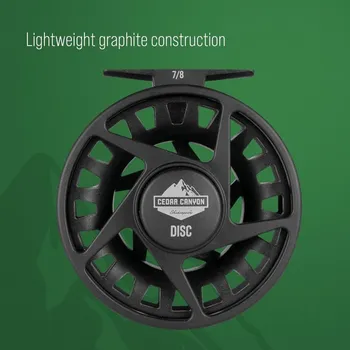 Rybářský naviják Shakespeare - Naviják Cedar Canyon click Fly, 3/4