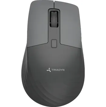 Myš Bezdrátová Myš Kancelářská Triadyn THALASSA Bluetooth 2.4 GHz 1600DPI Šedá