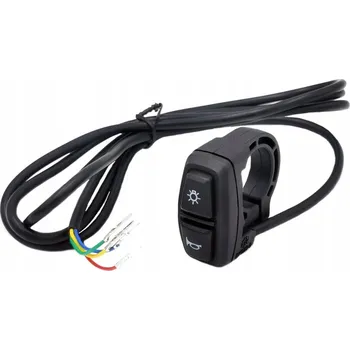 Spínač světel a klaksonu pro elektrickou koloběžku