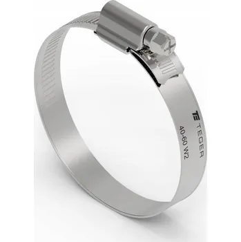 hadicová spona Šroubovací hadicová spona zesílená 40-60 TEGER