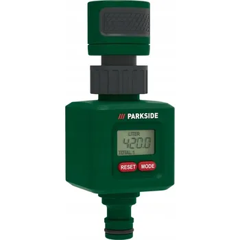 Elektronický zavlažovací regulátor s měřičem průtoku vody Parkside PWM 4