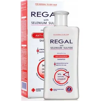 Šampon Regal šampon proti lupům se sulfidem seleničitým POSILUJÍCÍ 200 ml
