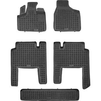 autokoberec Gumové autokoberce Chrysler Voyager 2008-2016 (7 míst)
