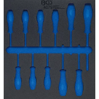 Vložka do dílenského vozíku 2/3, prázdná, pro 4079 - BGS 4079-1