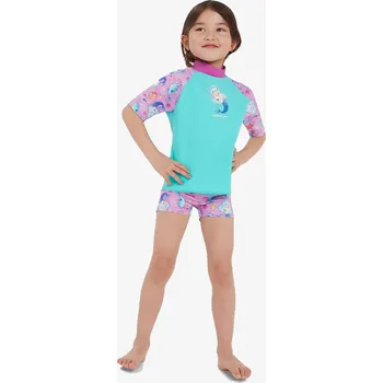 Chlapecké plavky Speedo Short Sleeve Printed Rash Top Set 4YRS