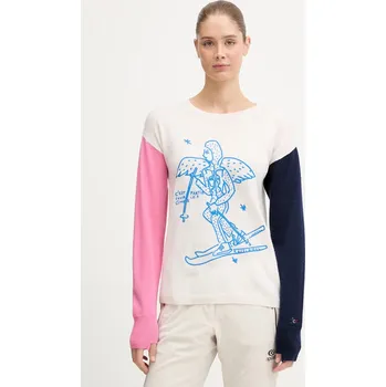 Pánský svetr Vlněný svetr Rossignol JCC RLOWO09 béžová 01X, vel. M