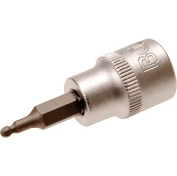 Hlavice zástrčná 3/8" imbus 3 x 48 mm, s koulí - BGS 5110