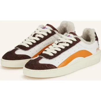 Pánské tenisky dsquared2 Pánské Tenisky Rider, bílá / tmavě hnědá, 41