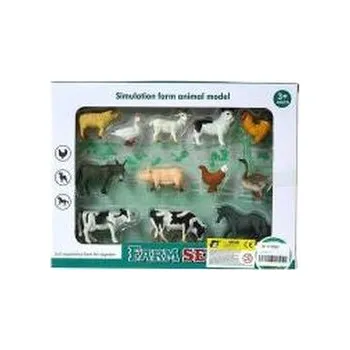 plyšák Zwierzęta gospodarskie 12szt